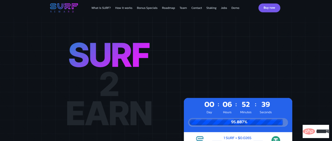 Surf Reward crypto presale