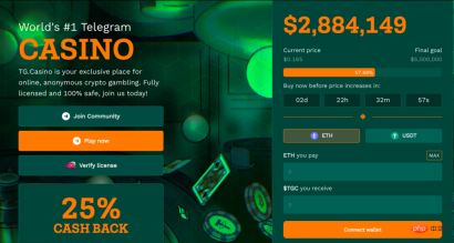 TG Casino Token价格预测2024-2030 - php中文网