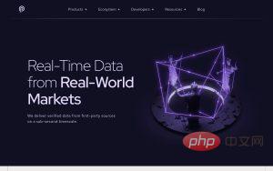 Pyth Network Real Time Data Banner