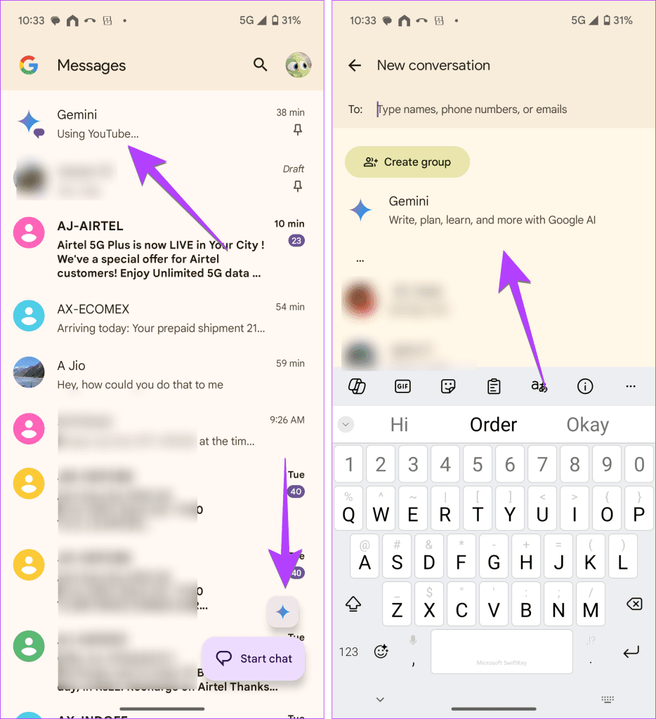 Ich habe Gemini in Google Messages ausprobiert: So funktioniert es