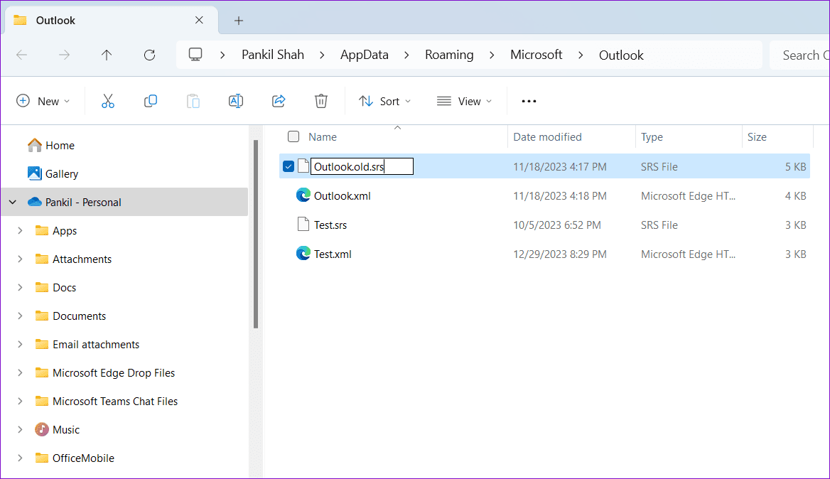 5 修正了 Microsoft Outlook for Windows 中的「未實施」錯誤