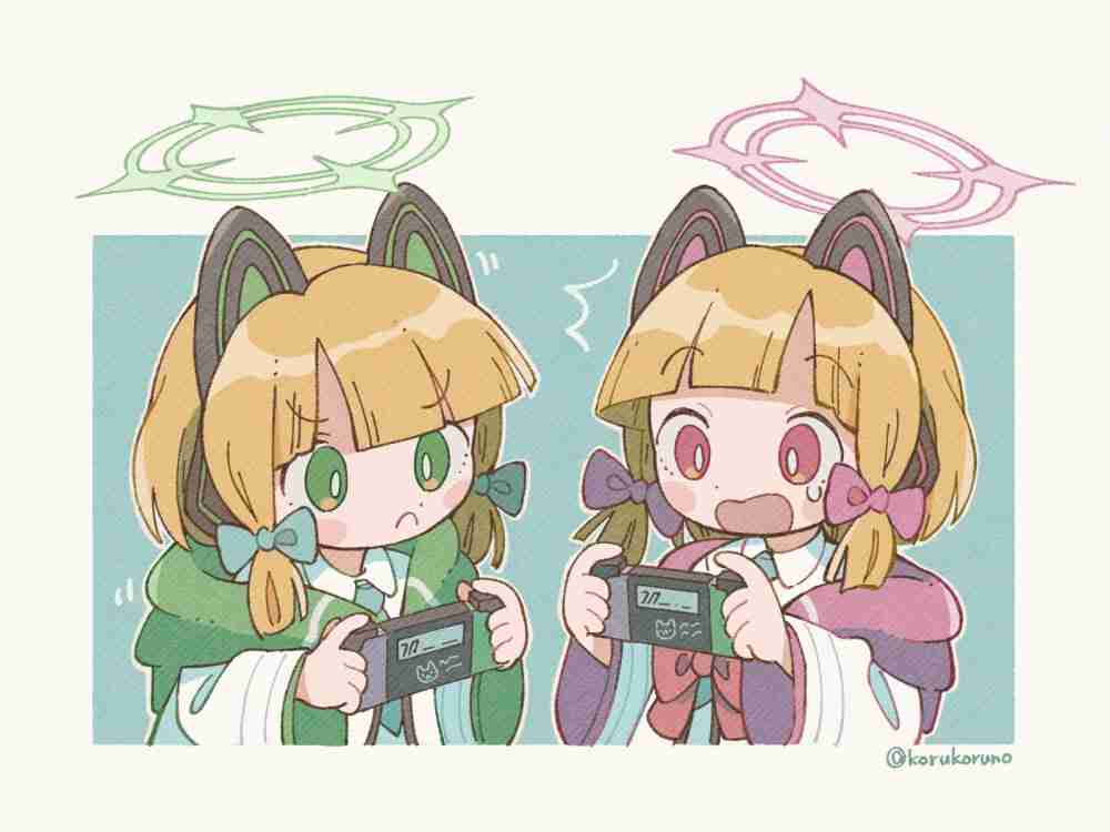 碧蓝档案黄头发角色