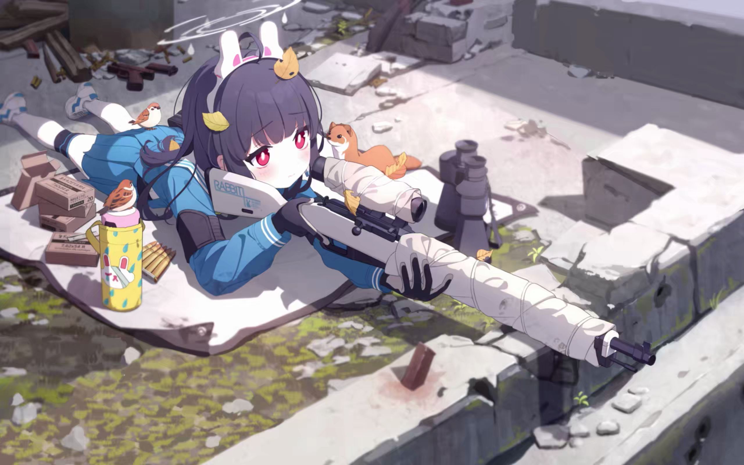 碧蓝档案抢银行的梗