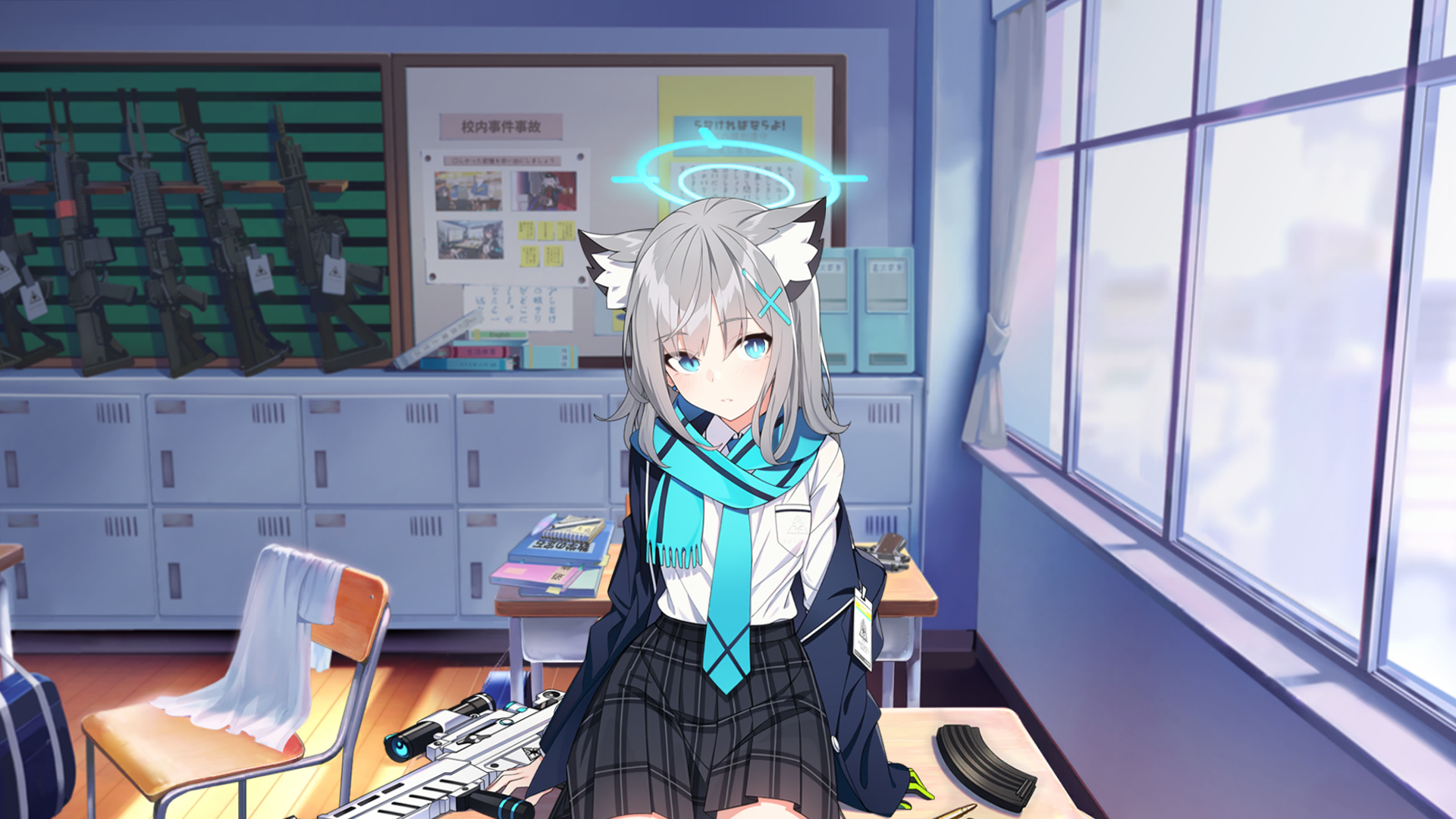 碧蓝档案砂狼白子