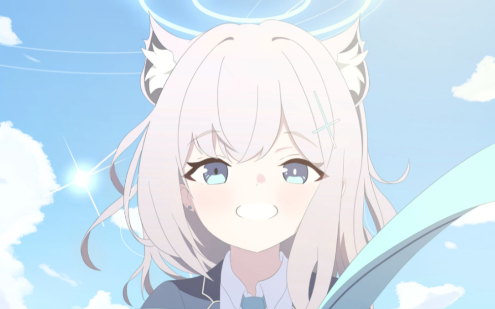 碧蓝档案白子头像