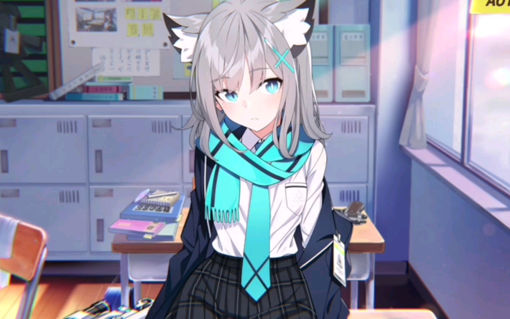 碧蓝档案白子头像