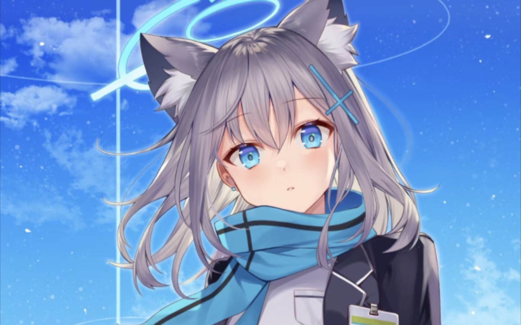 碧蓝档案白子头像