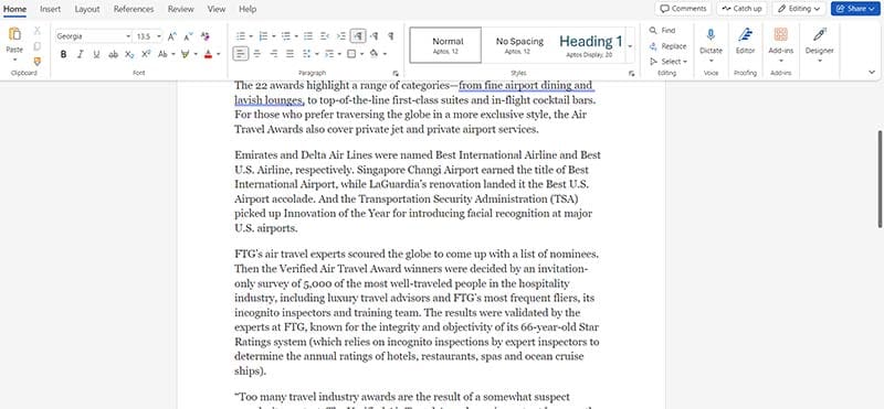 Comment activer le vérificateur de plagiat de Microsoft Word