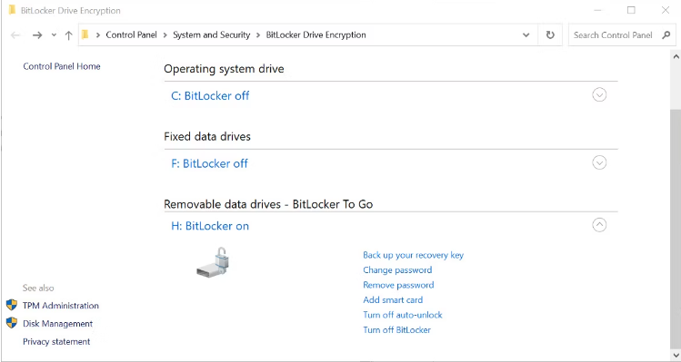 如何更新Windows受保護驅動器上的BitLocker密碼