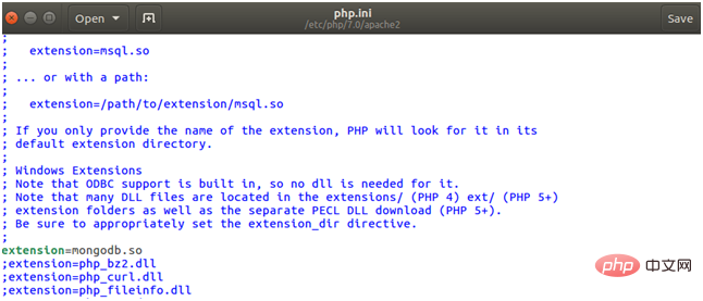 PHP MongoDB 连接