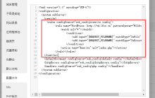Windows宝塔IIS配置文件格式说明