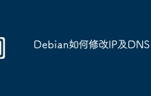 Debian如何修改IP及DNS?