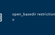 open_basedir restriction in