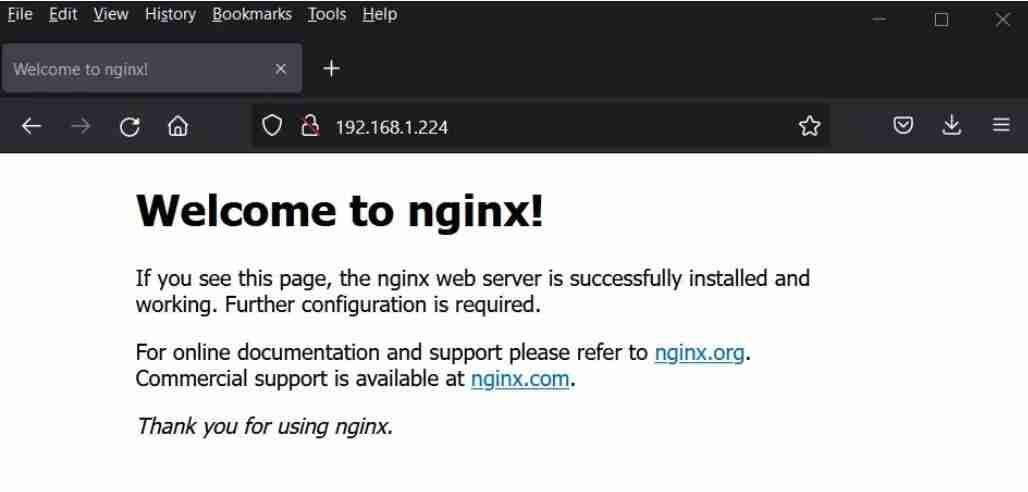 Ubuntu 22.04 LTS 上安裝 Nginx 服務