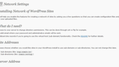 How to enable multi-site options in WordPress 3.0
