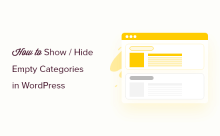 So zeigen/ausblenden Kategorien in WordPress (Ultimate Guide)