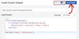 Comment créer une source RSS distincte pour chaque type de publication personnalisé dans WordPress