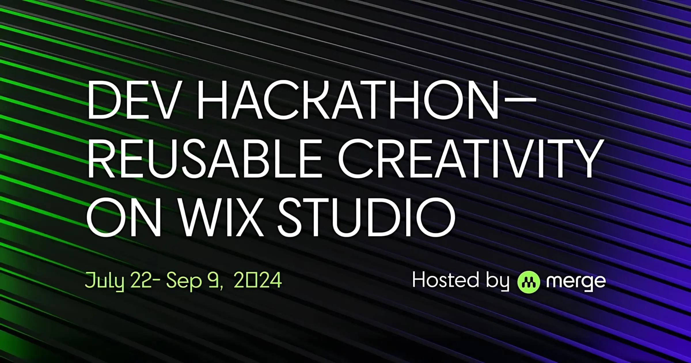 Dev Hackathon：Wix Studioの再利用可能な創造性