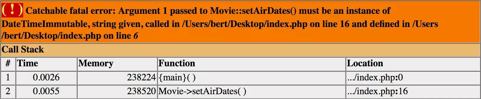 Erstellen von streng typisierten Arrays und Sammlungen in PHP