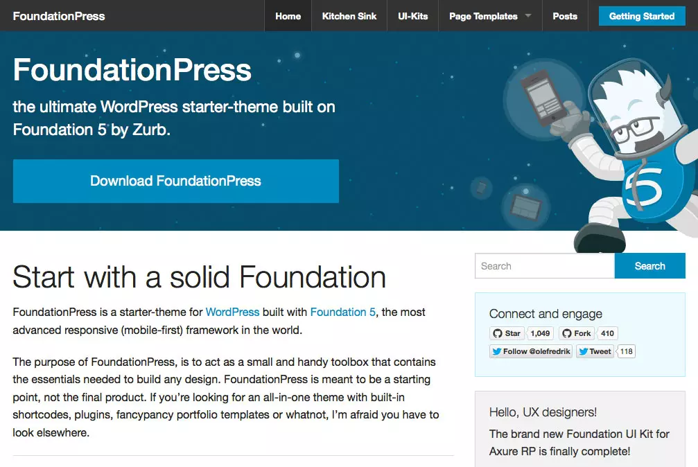 FoundationとWordPressを始めましょう