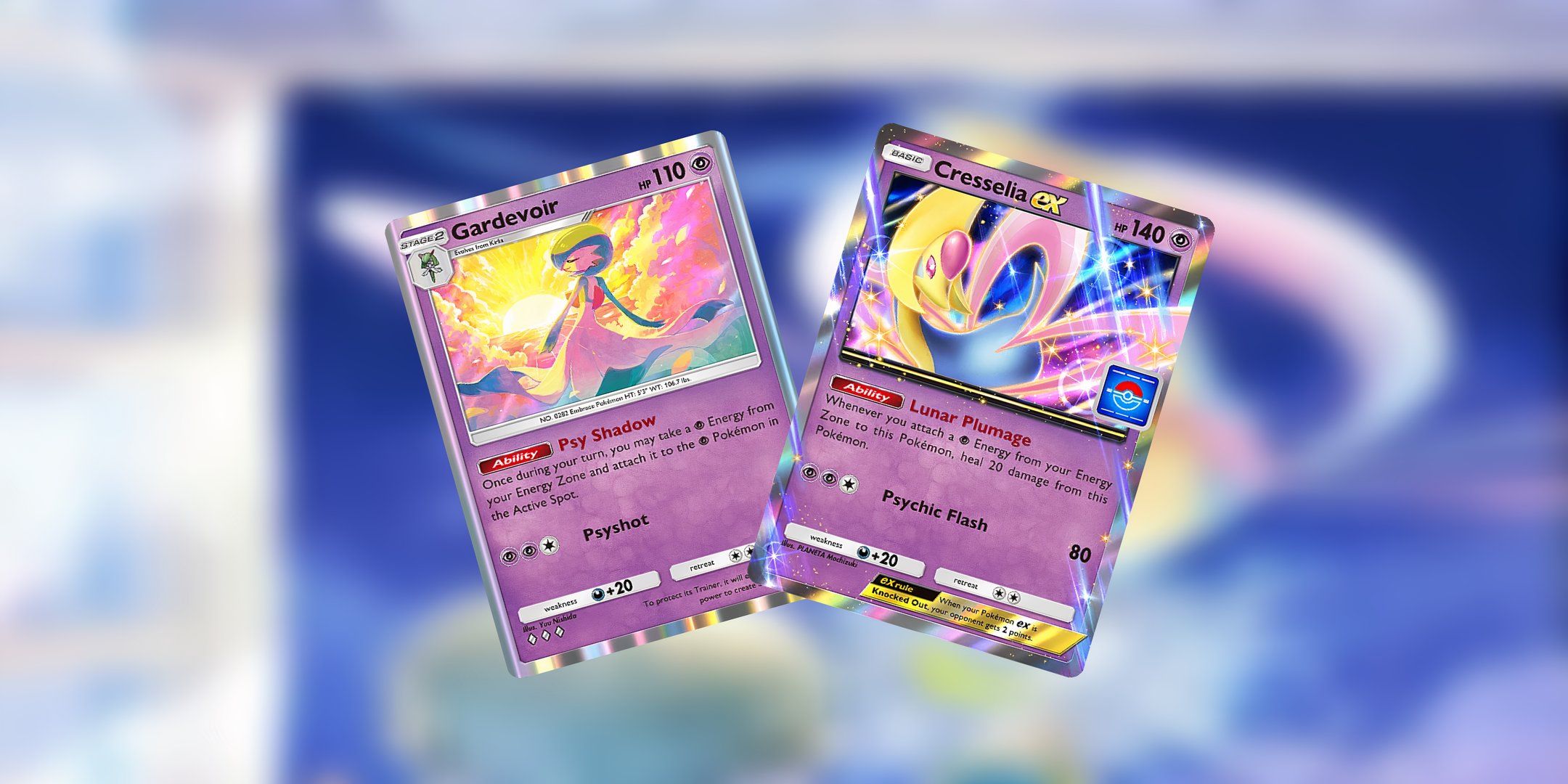 口袋妖怪口袋：Cresselia Ex Gardevoir甲板指南