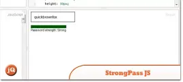5ブートストラップパスワード強度メーター/複雑さデモ