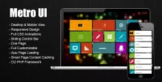 10 프리미엄 JQuery Metro 플러그인