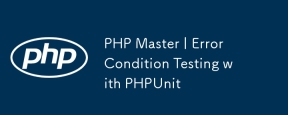 PHP主|使用Phpunit测试错误条件