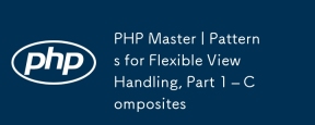 PHP主|灵活视图处理的模式，第1部分 - 复合材料