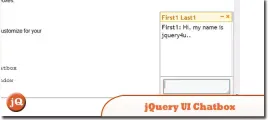 9 미친 jQuery 채팅 및 채팅 상자 플러그인