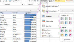 Excel Data Bars ??? ?? ??? ??