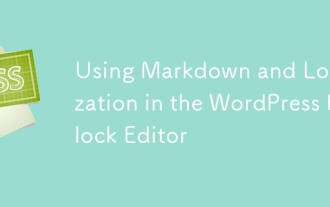 Using Markdown and Localization in the WordPress Block Editor