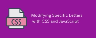 Mengubah huruf khusus dengan CSS dan JavaScript