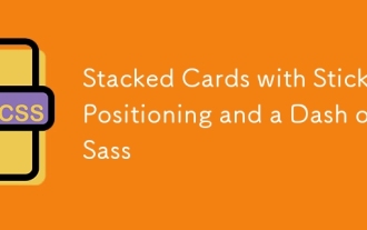 Stacked Cards with Sticky Positioning and a Dash of Sass