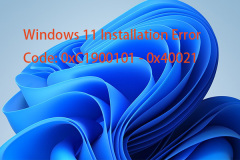 Cara Memperbaiki Ralat Pemasangan Windows 11 0xc1900101 - 0x40021