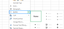 How to insert bullet points in Excel in 8 different ways