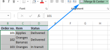 How to unmerge cells in Excel