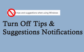 How to Turn Off Tips and Suggestions Notifications in Windows?