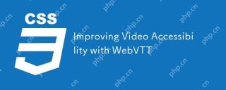 Verbesserung der Video -Zugänglichkeit mit WebVTT