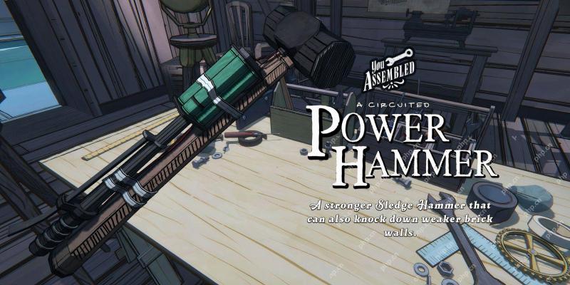 Blue Prince: All Power Hammer Uses