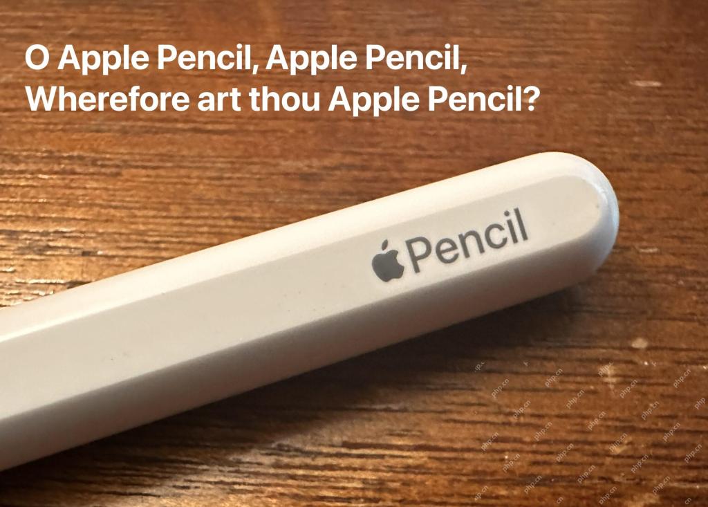 How to Find a Lost Apple Pencil