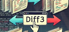 Cara membandingkan dan menggabungkan fail menggunakan arahan diff3 pada linux