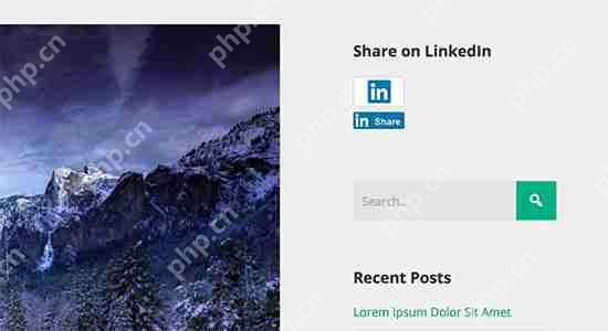 如何在 WordPress 中添加官方 LinkedIn 分享按鈕