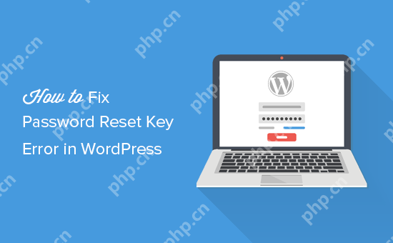 如何修復 WordPress 中的密碼重置密鑰錯誤