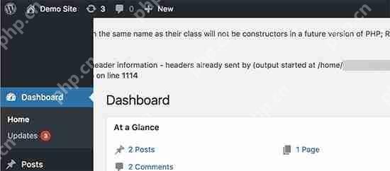 如何关闭 WordPress 中的 PHP 错误