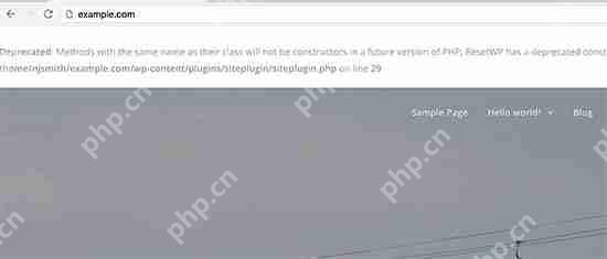 如何关闭 WordPress 中的 PHP 错误
