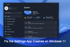 How to Fix: the Settings App Crashes on Windows 11 - MiniTool
