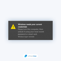 How to Fix 'Windows Needs Your Current Credentials' on Windows?