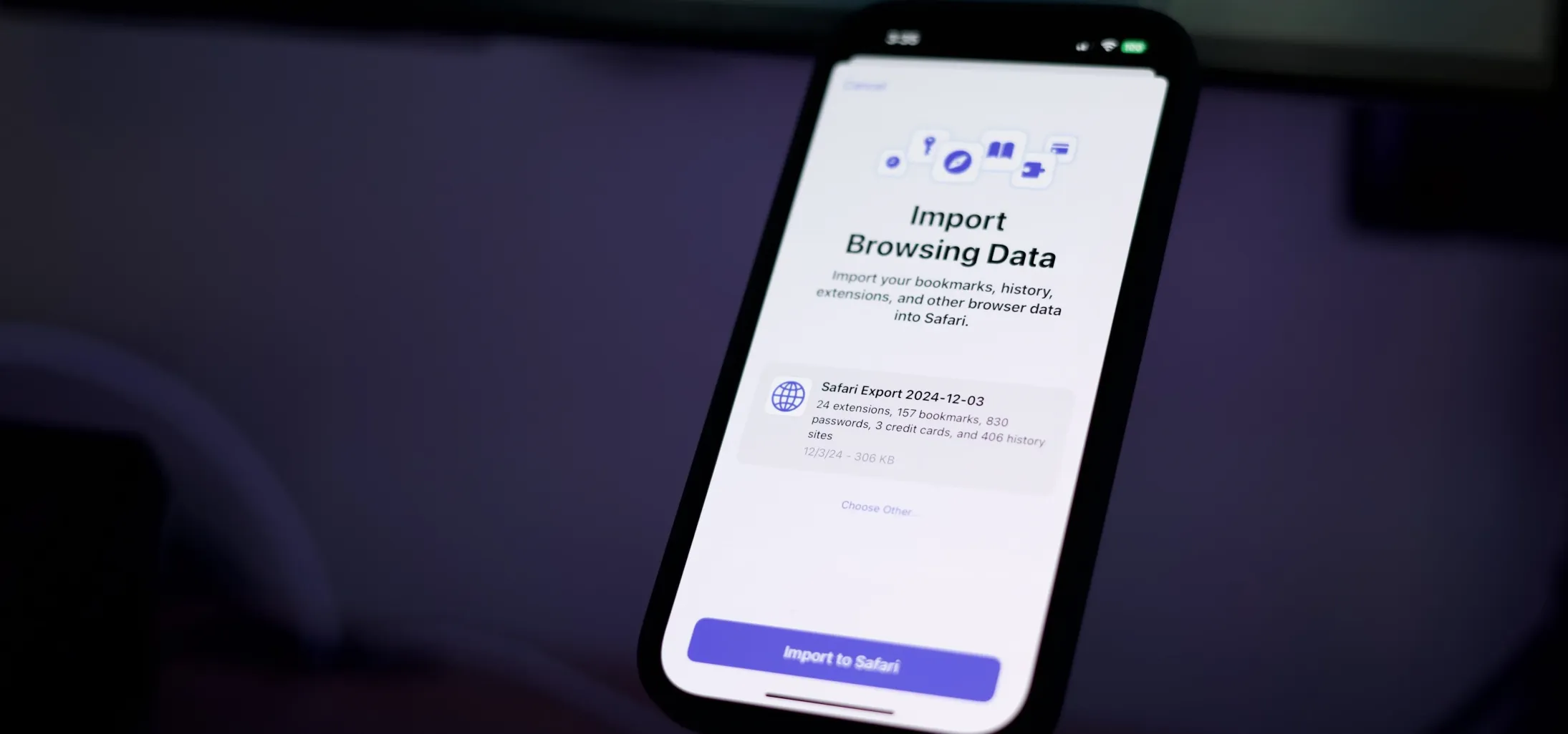 iPhone, iPad 및 Mac의 브라우저간에 Safari 브라우징 데이터를 내보내거나 가져 오는 방법