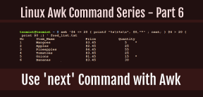 How to Use 'next' Command with Awk in Linux - Part 6